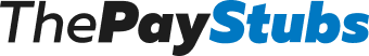 Paystub generator with logo